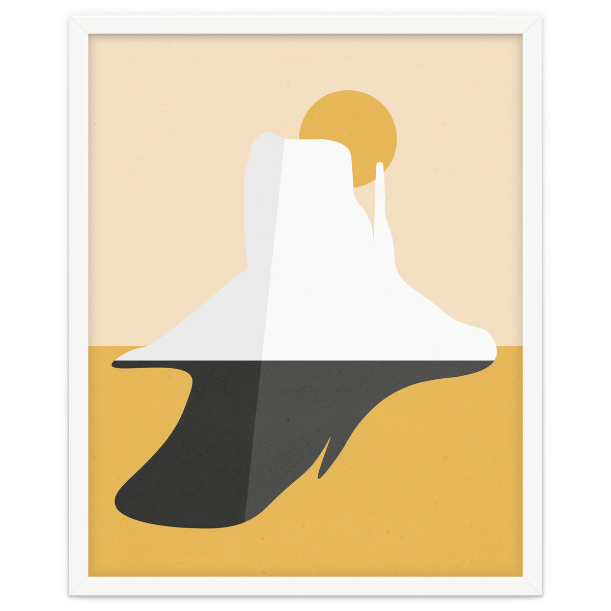 Abstract Mesa - Golden Desert