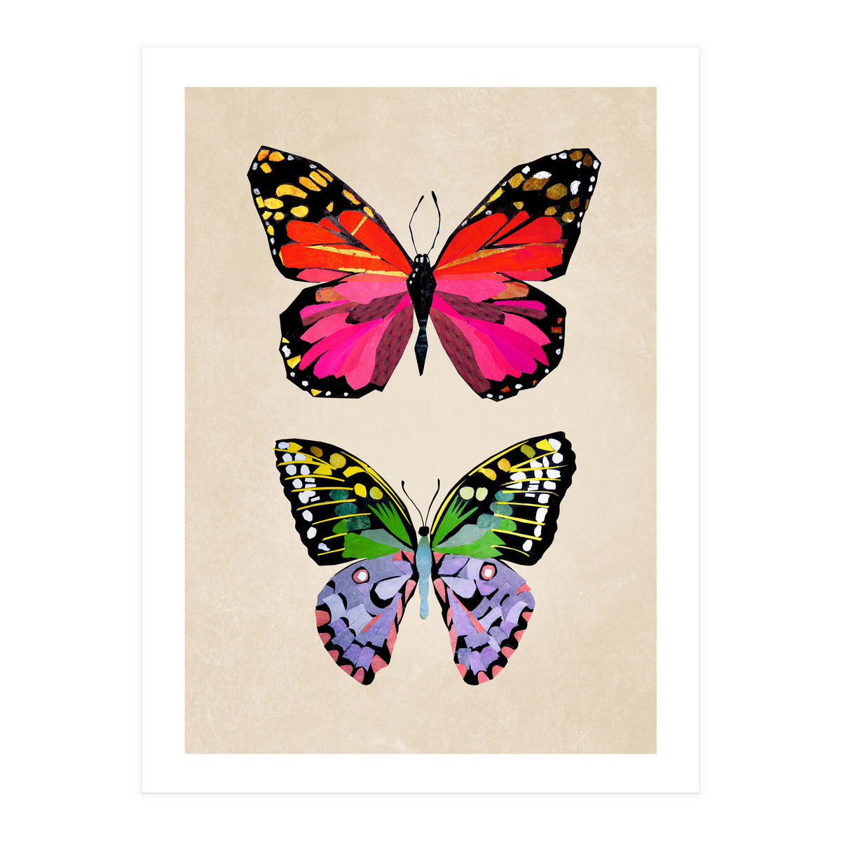 Two Butterflies (Print Only)
