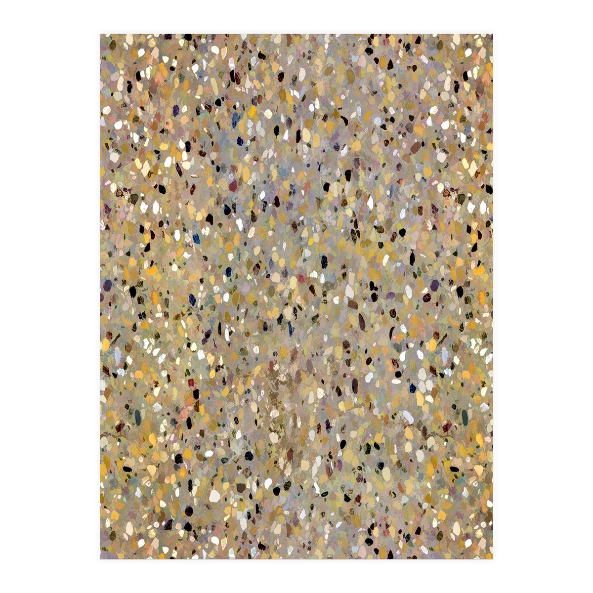Golden Brown Terrazzo (Print Only)