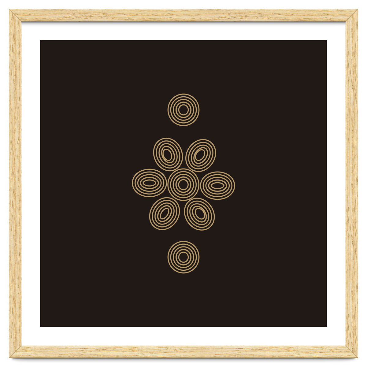 Geometric flower | minimal lines