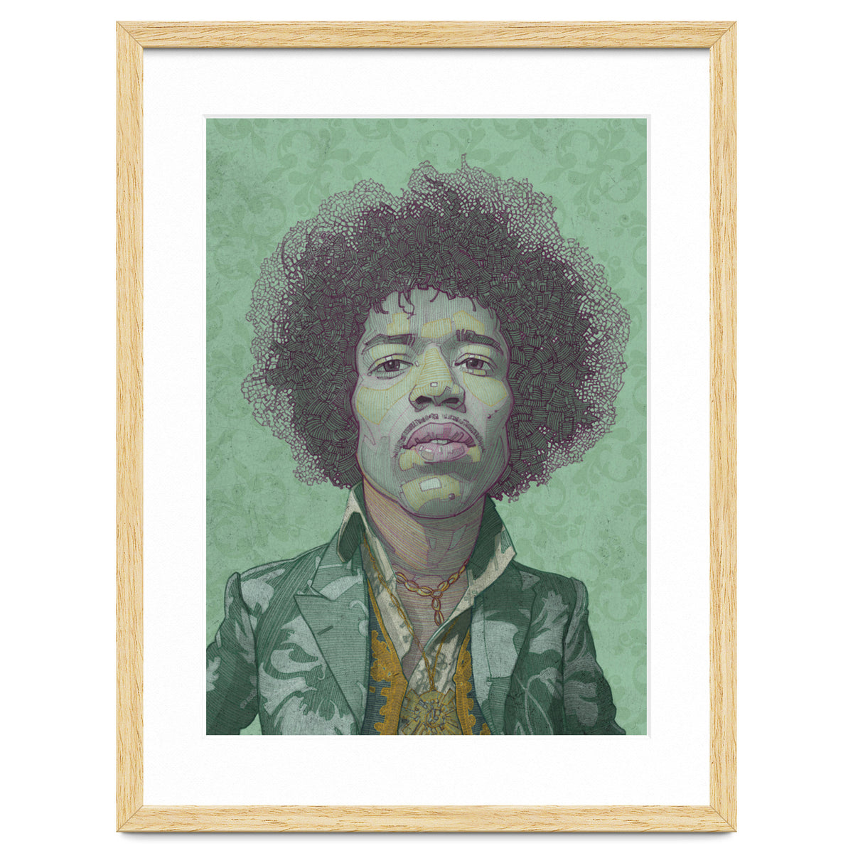 Hendrix Illustration
