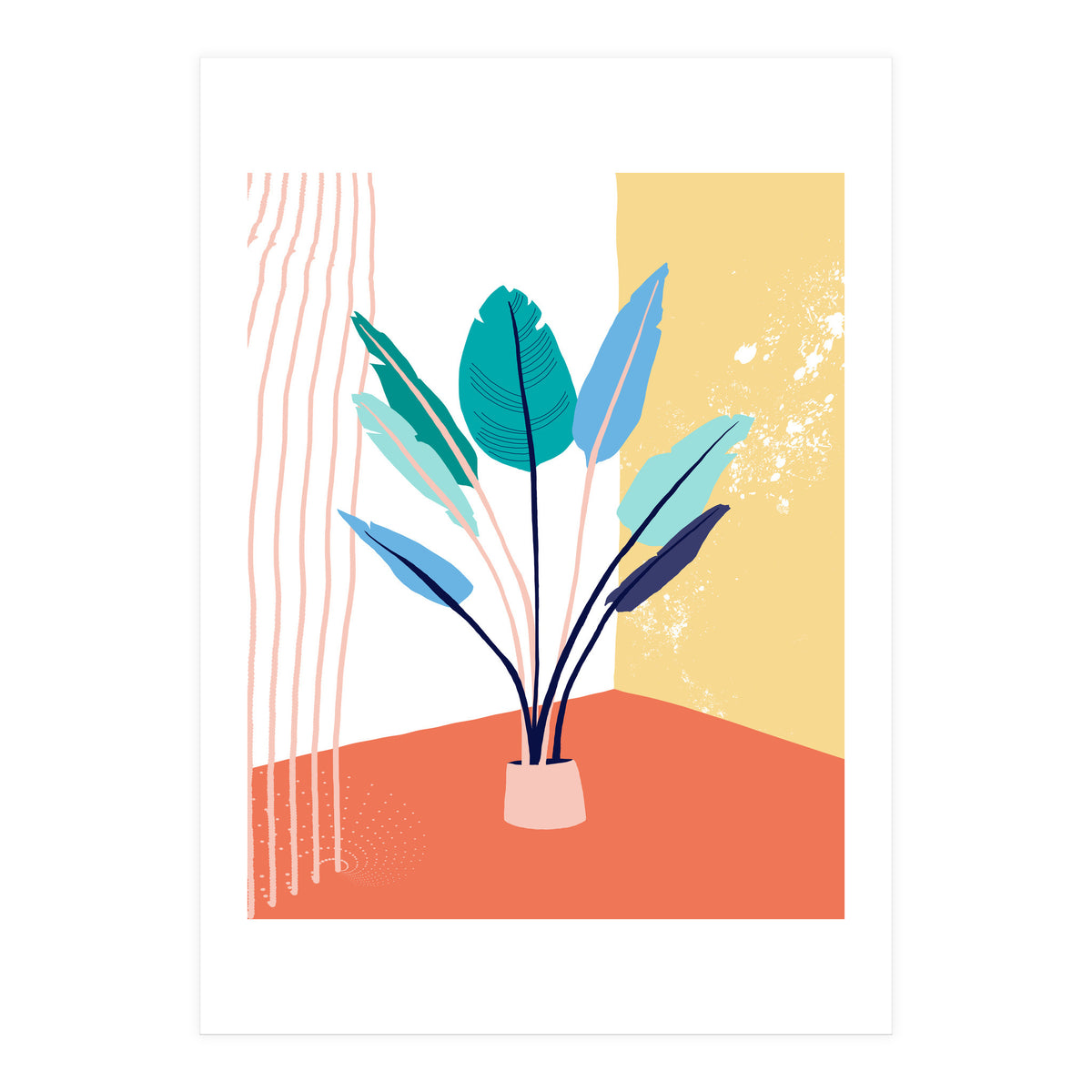 Corner plants (Print Only)