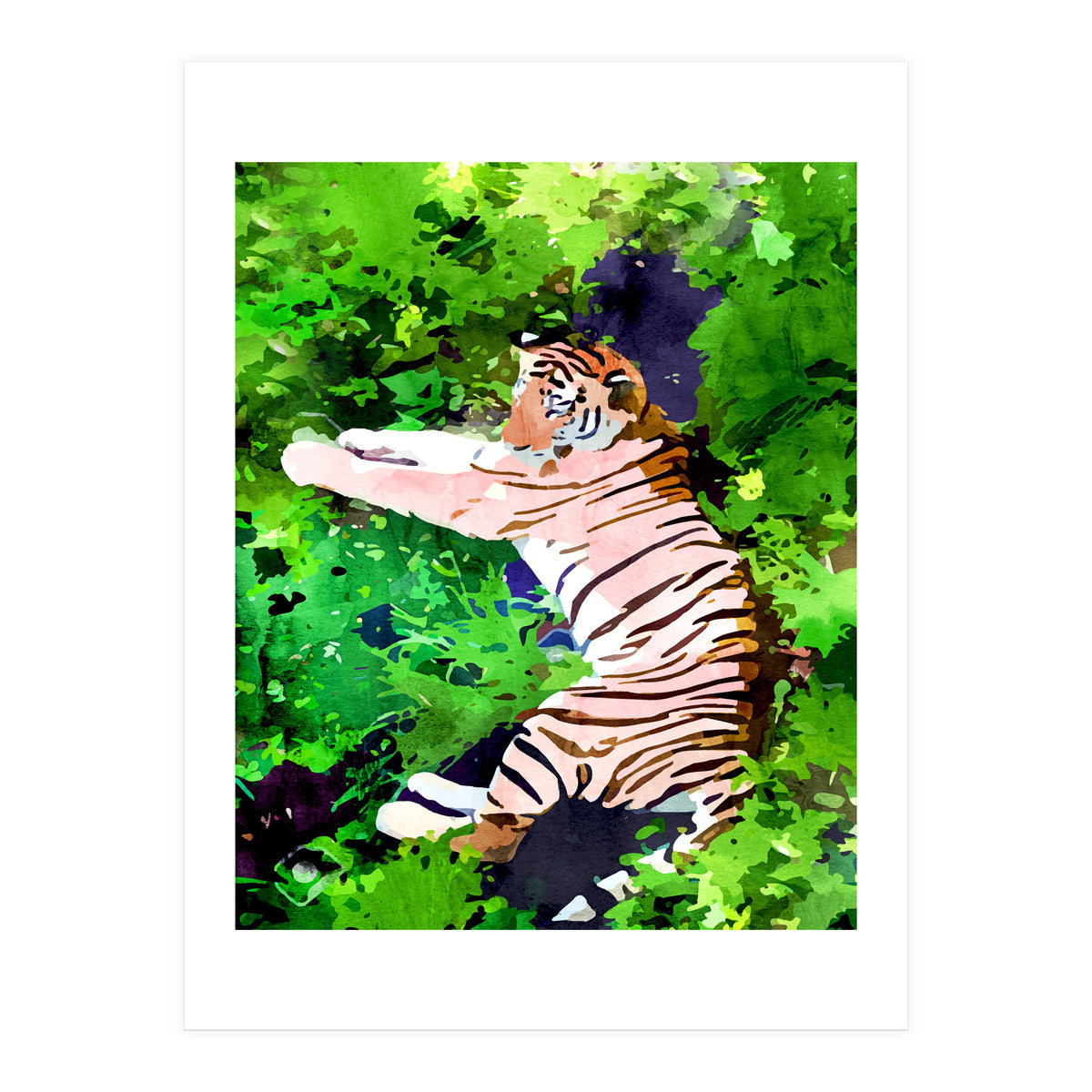Blush Tiger (Print Only)