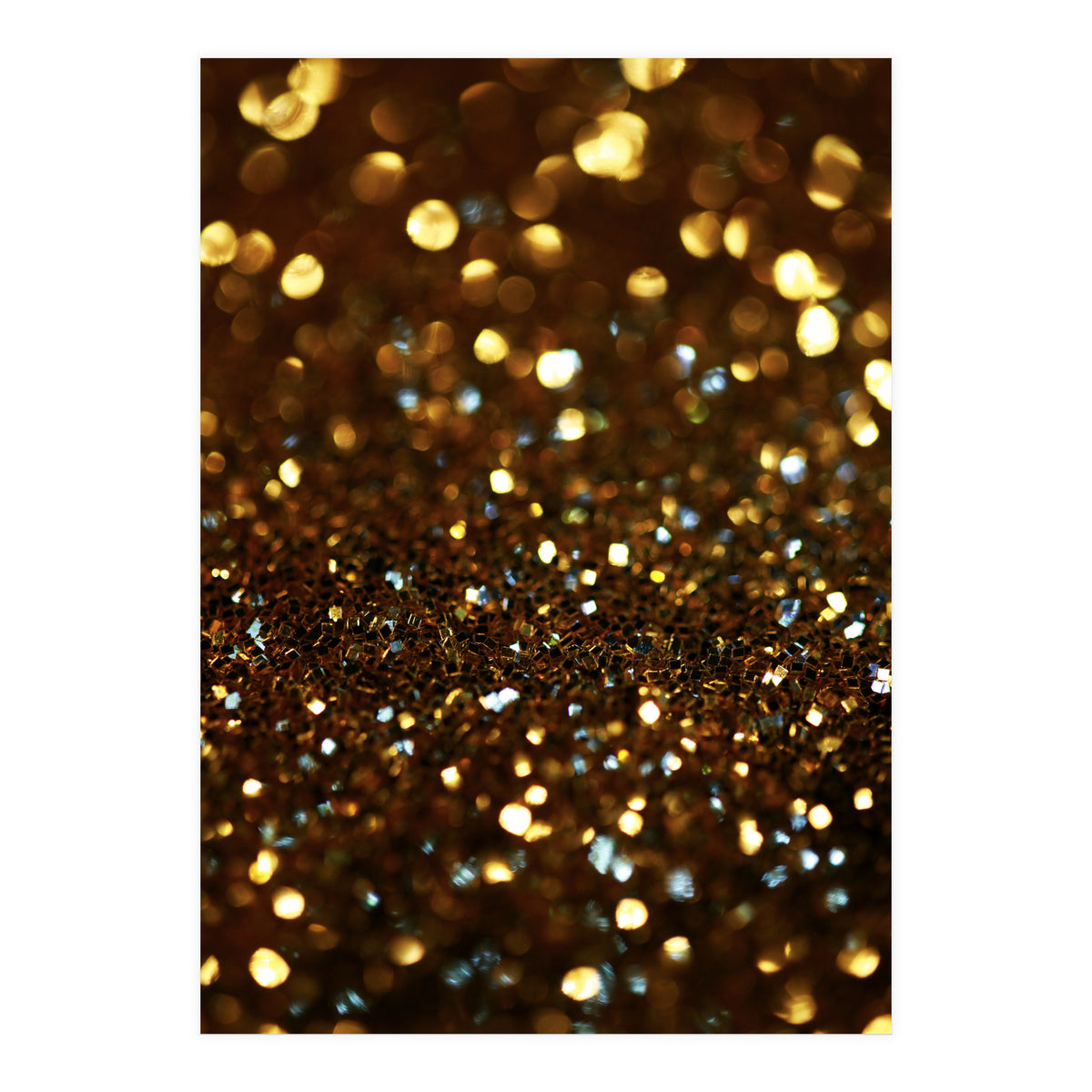 Golden glitter (Print Only)