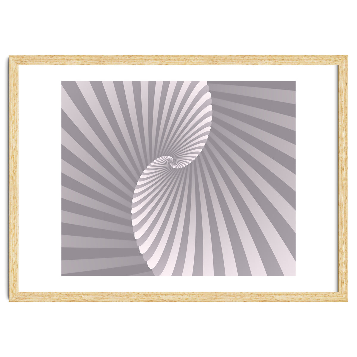 Abstract Retro Spiral