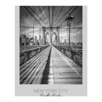 In focus: NEW YORK CITY Brooklyn Bridge (Print Only)
