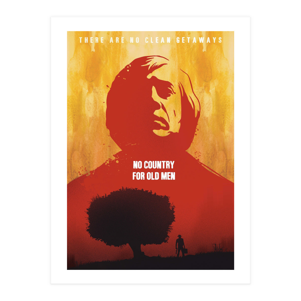 No country for old men movie poster (Print Only)