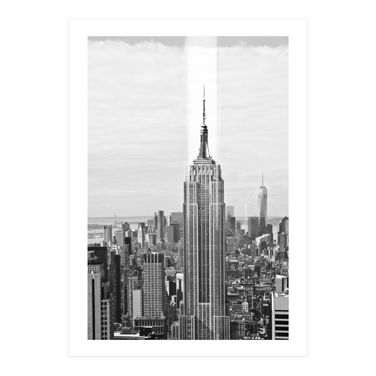 Empire State Building, Reflections in New York (Print Only)