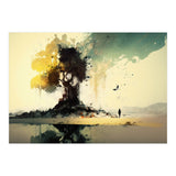 Tree Abstract Painting (Print Only) thumbnail
