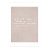 An Invincible Summer By Camus (Print Only) thumbnail
