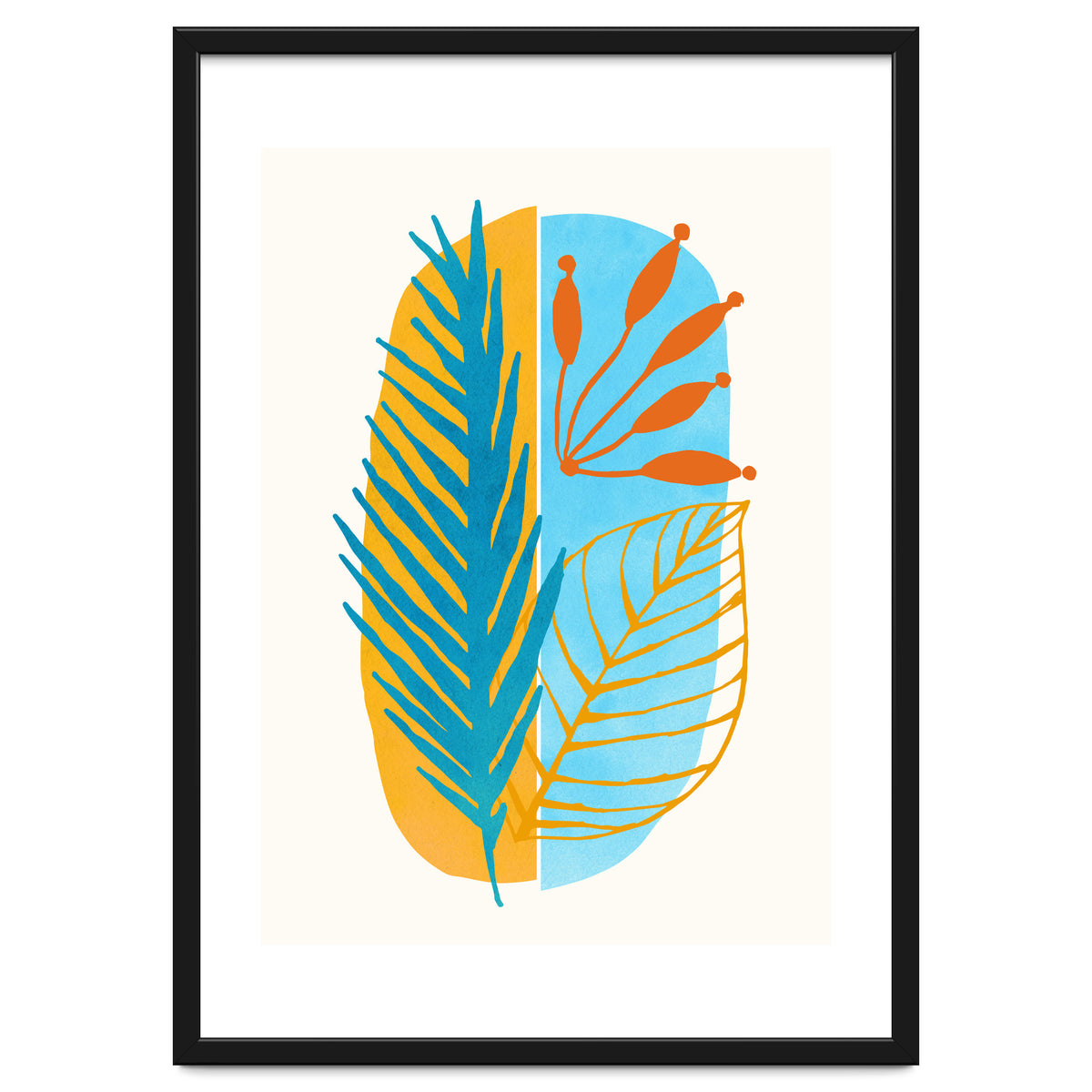 Beach Flora Abstract