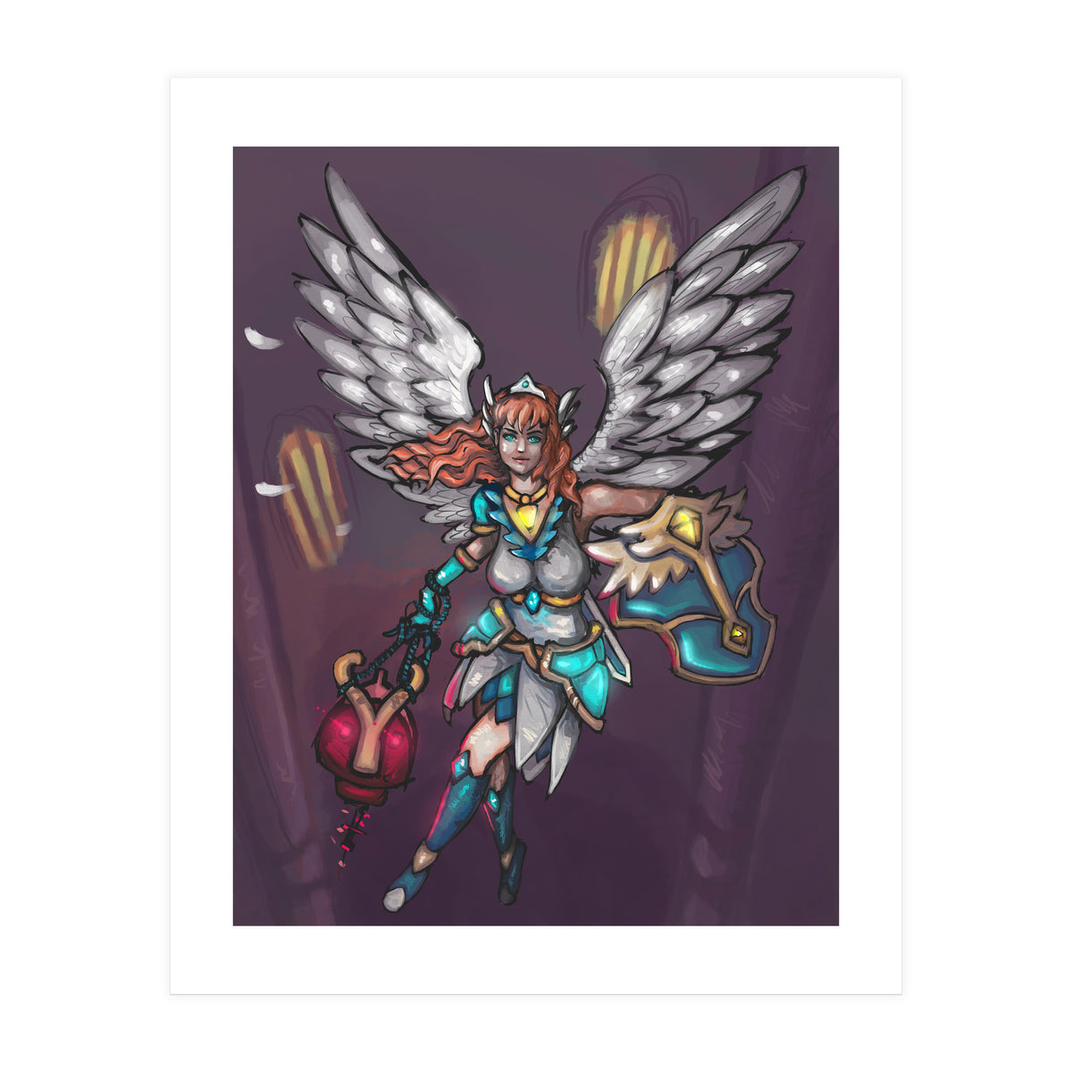 Valkyrie's Glory (Print Only)