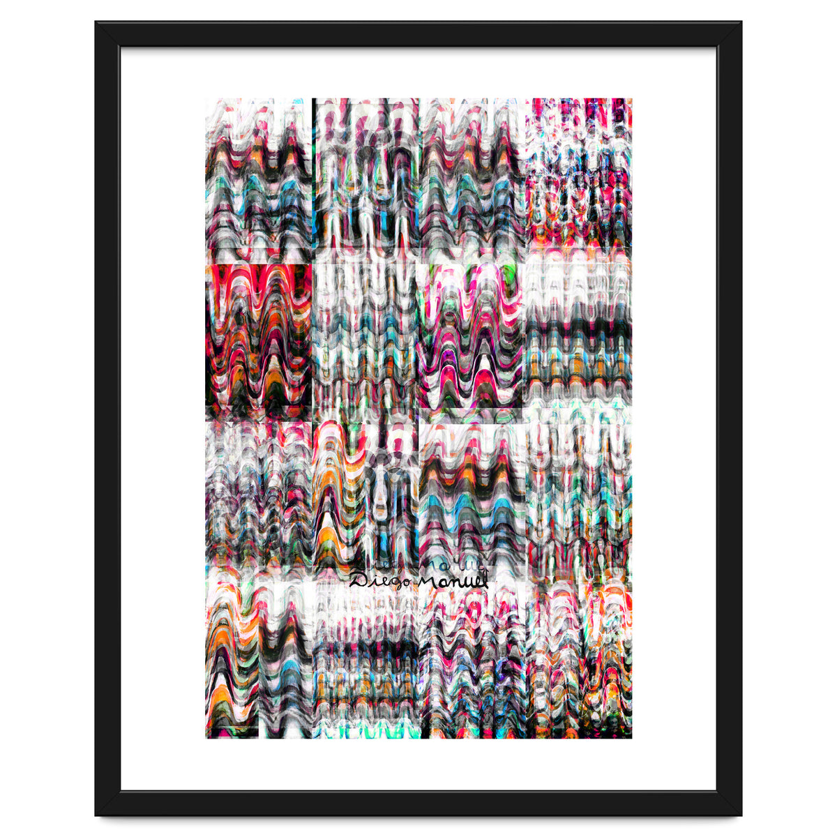 Pop abstract color full