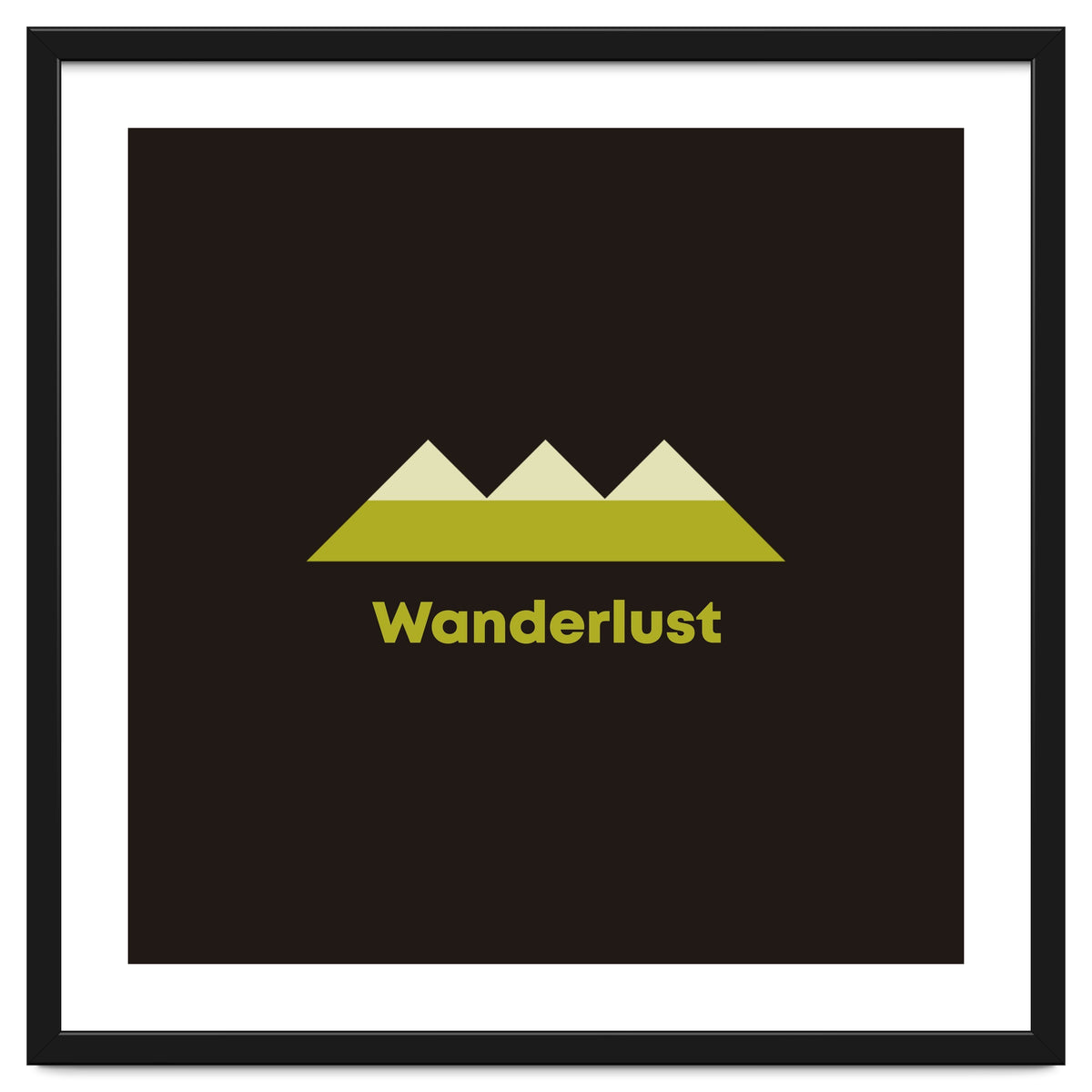 Wanderlust | modern typography