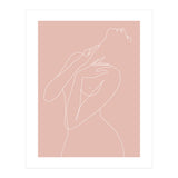 wake woman line-pink (Print Only) thumbnail