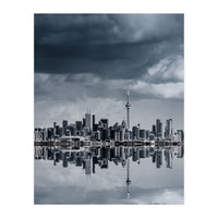 Toronto Skyline From Colonel Samuel Smith Park Reflection No 1 (Print Only)