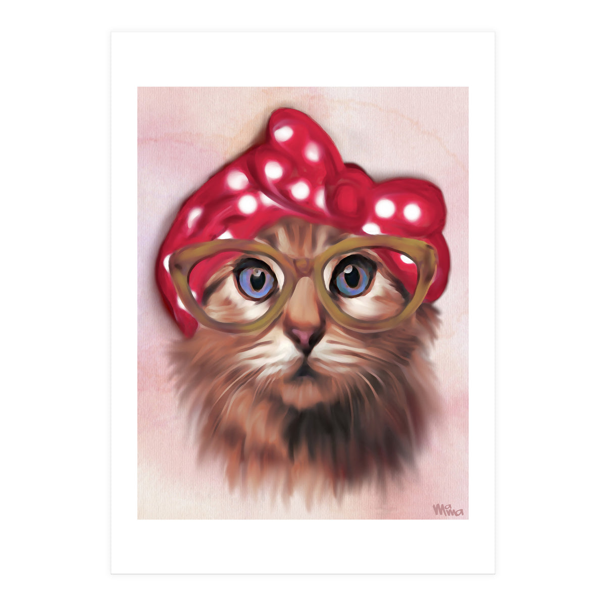 Pinup Cat (Print Only)