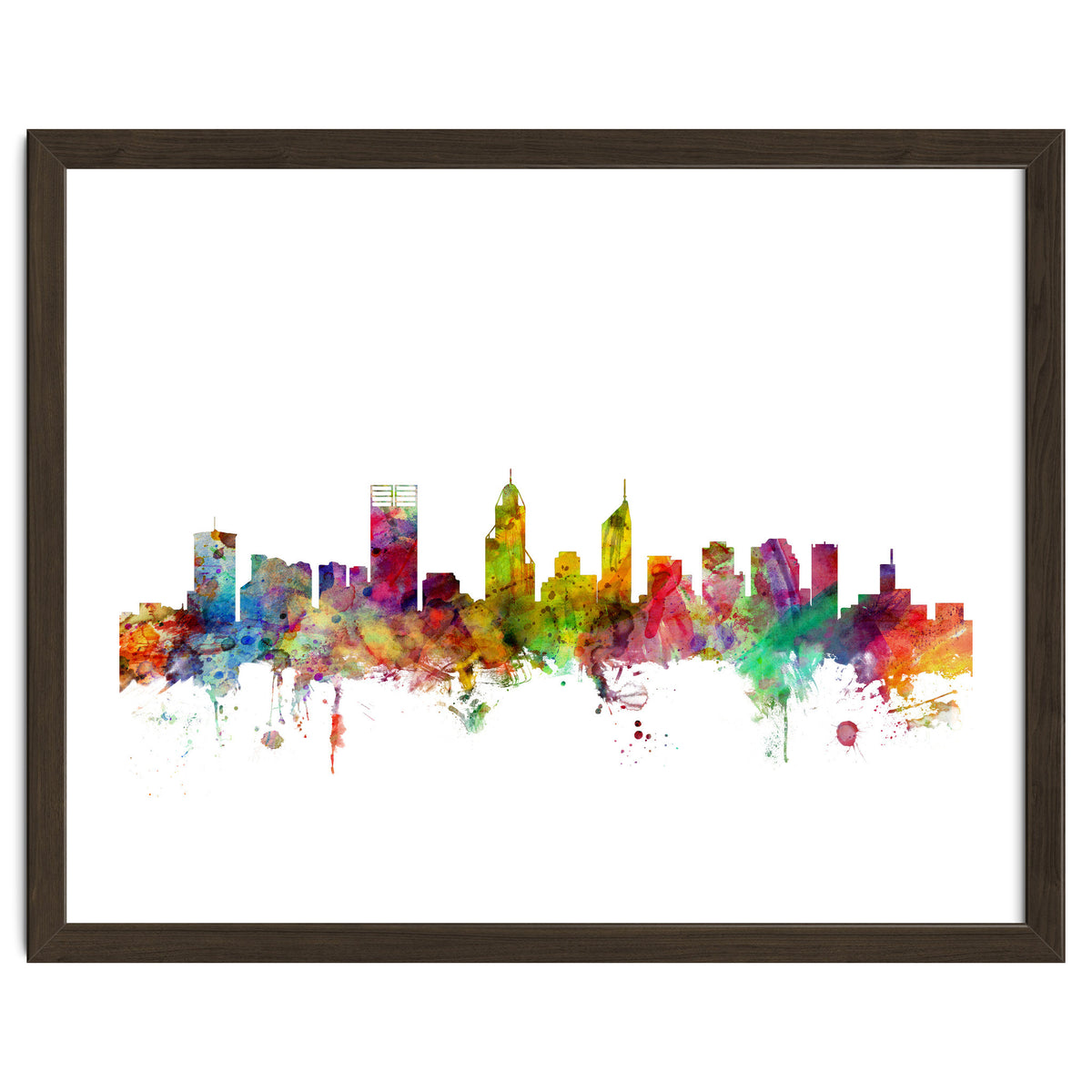 Perth Australia Skyline