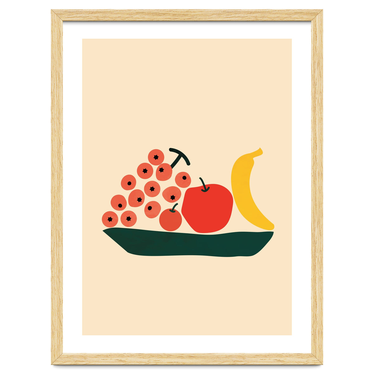 Abstract Modern Fruit