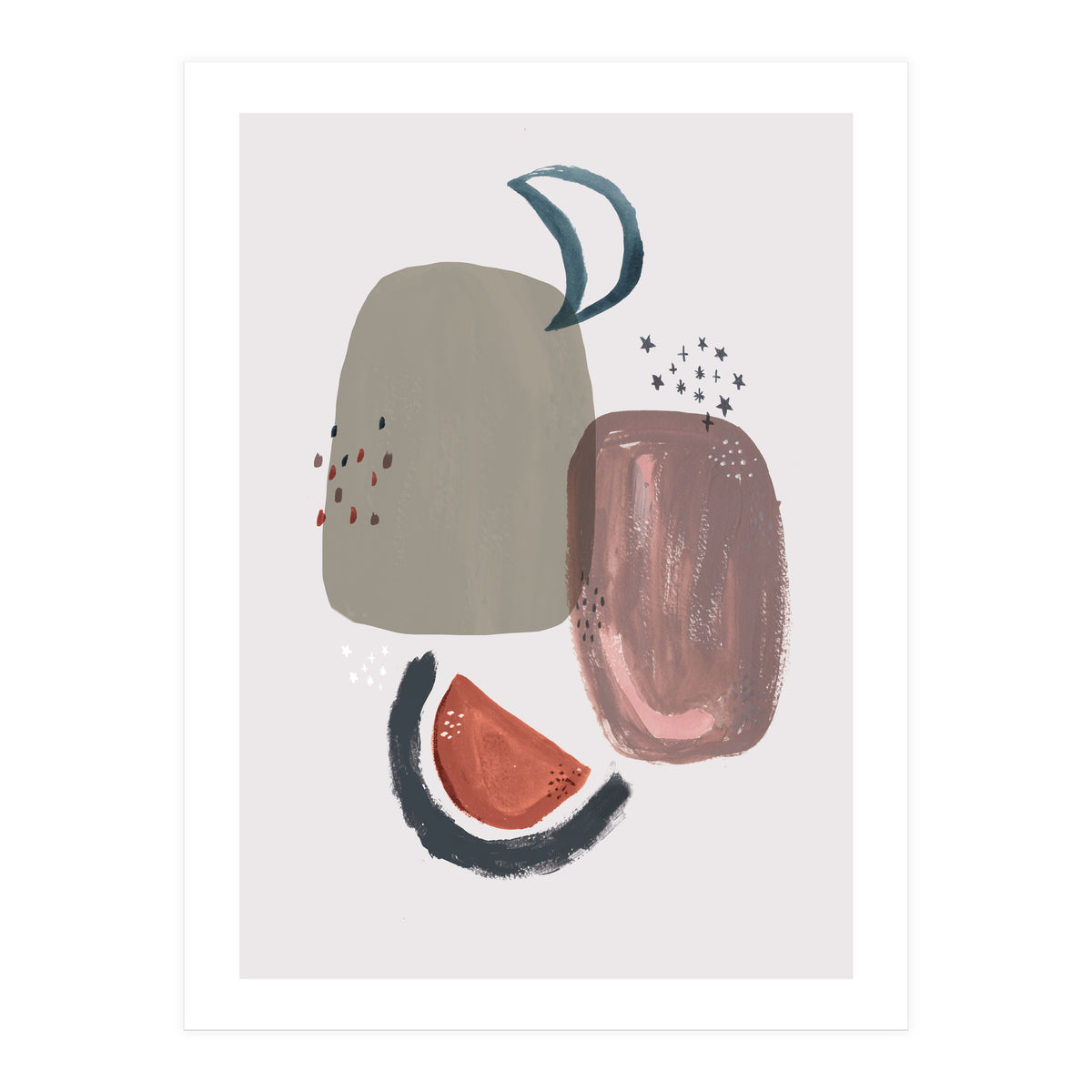 Abstract Moon (Print Only)