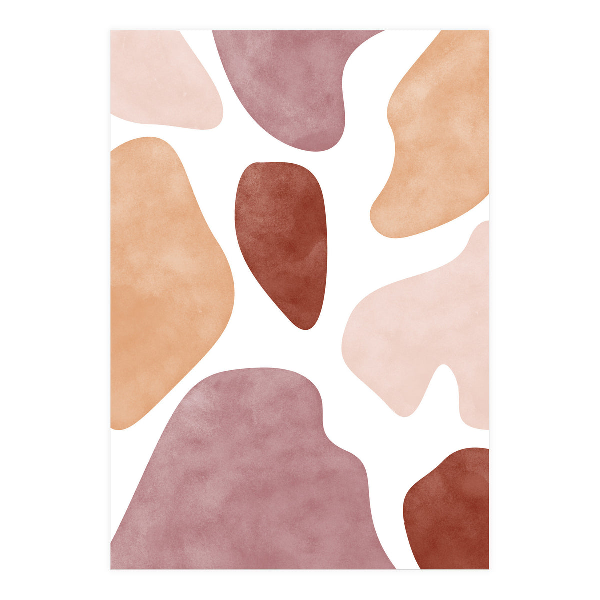 Warm color blocks (Print Only)