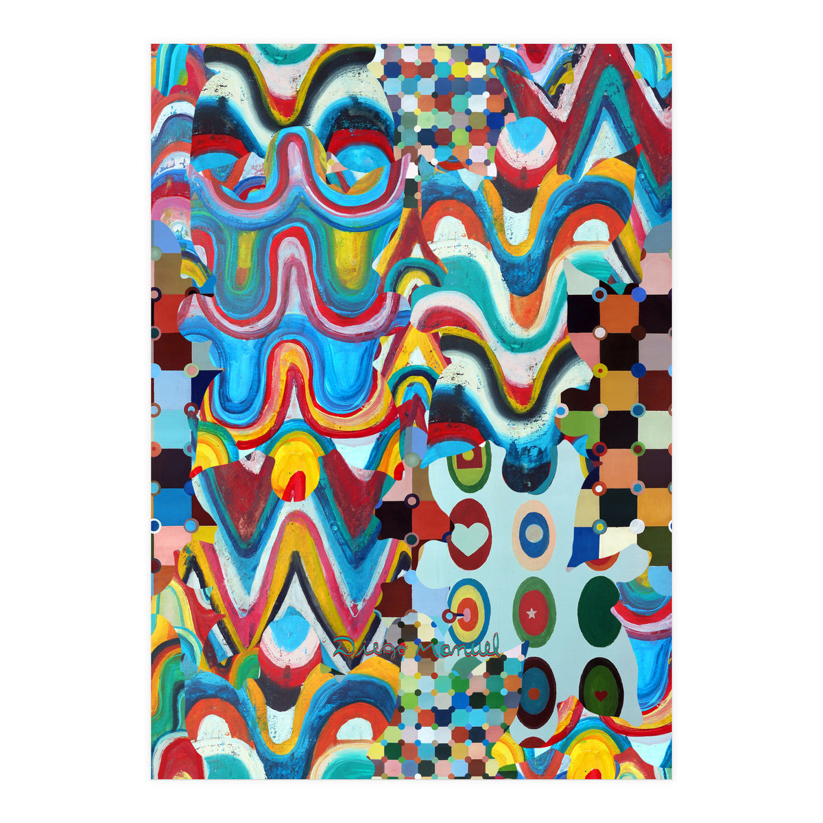 Pop Abstract 2023 Tapiz 76 (Print Only)