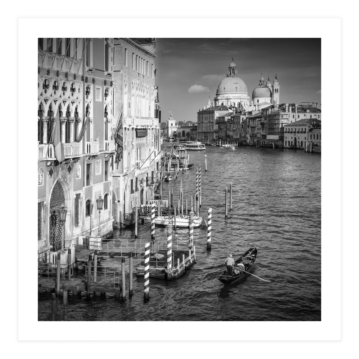 VENICE Canal Grande & Santa Maria della Salute  (Print Only)