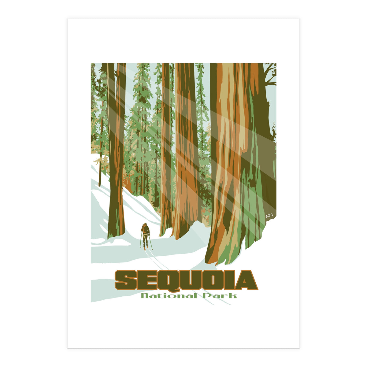 Sequoia National Park Poster (Print Only)