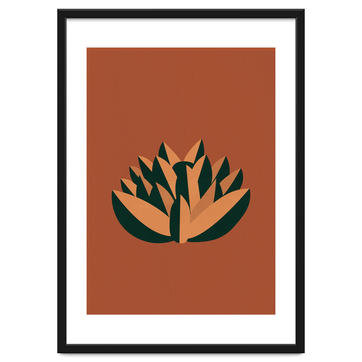 Bohemian Terracotta Flower