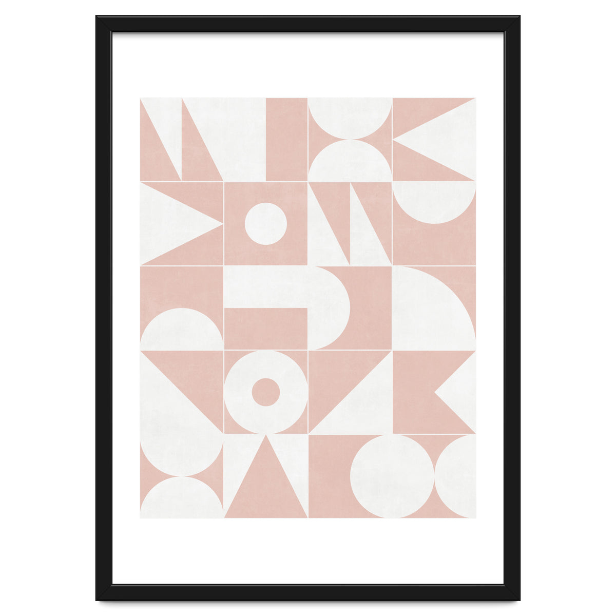 My Favorite Geometric Patterns No.11 - Pale Pink