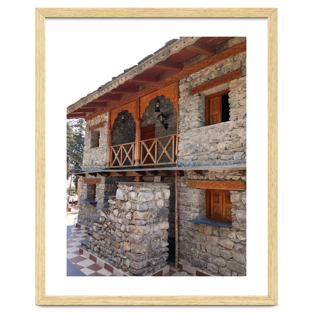 Architecture - Exposed Stone House