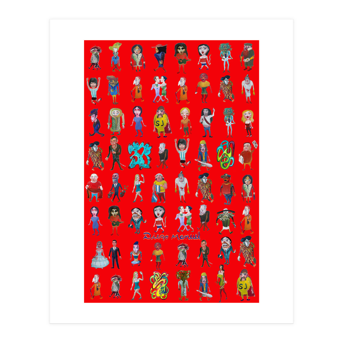 Gente Del Barrio B (Print Only)