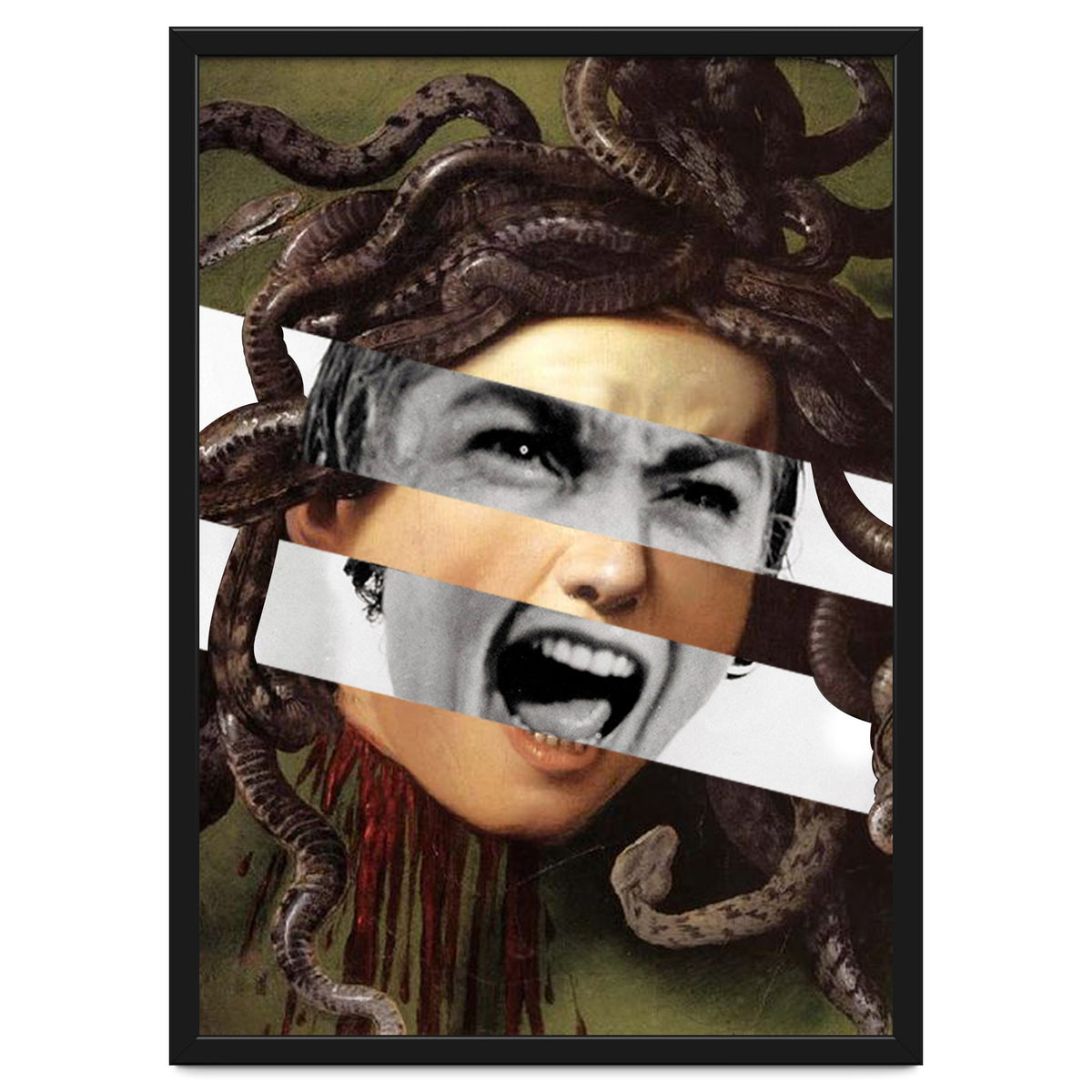 Caravaggio's Medusa & Psycho