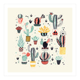 Cactus In A Flower Pot (Print Only) thumbnail