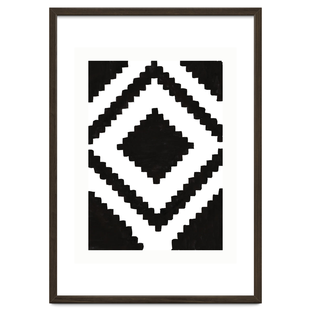 Patterns Aztec Black