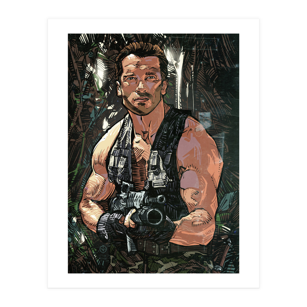 Arnold Schwarzenegger (Print Only)