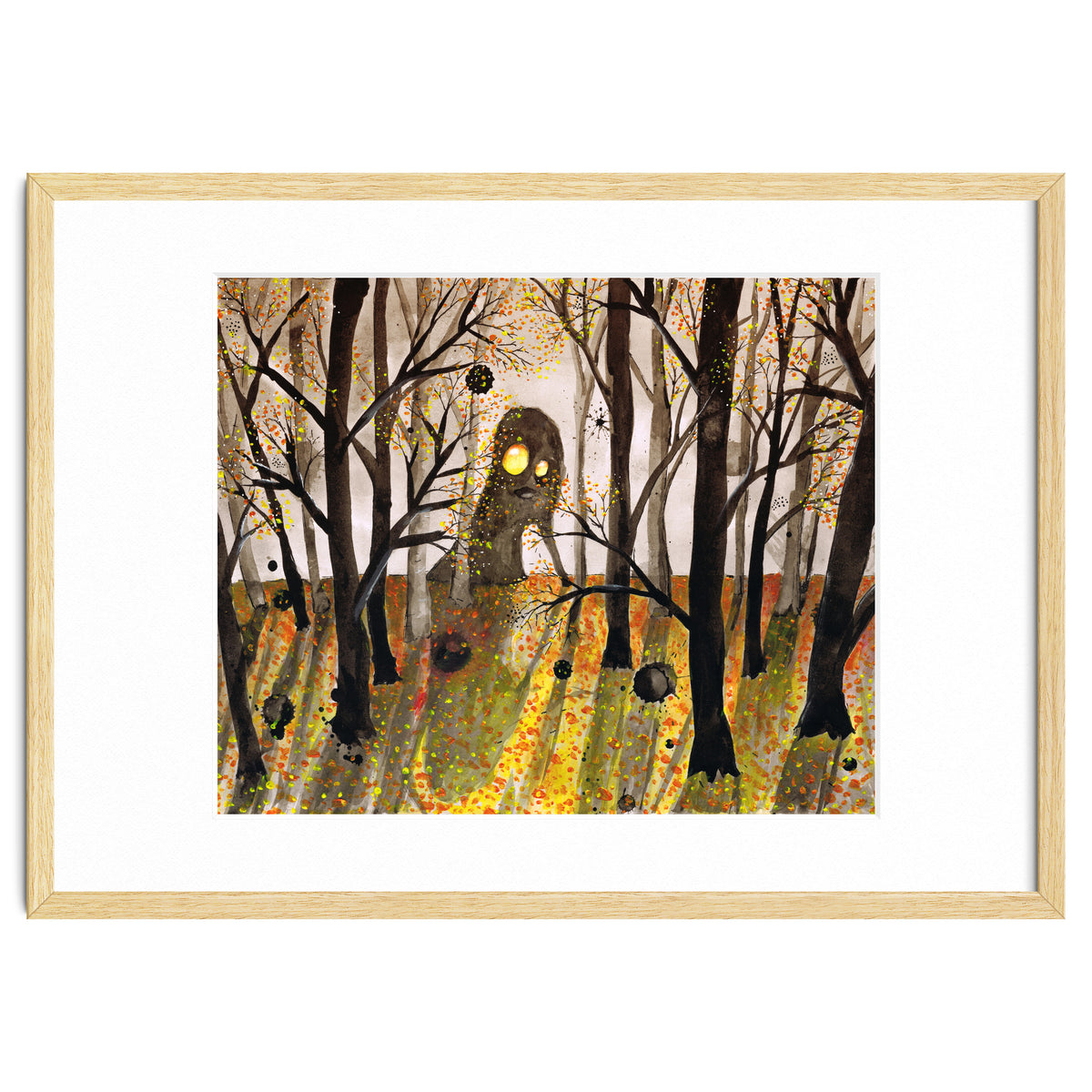 Monster in the woods