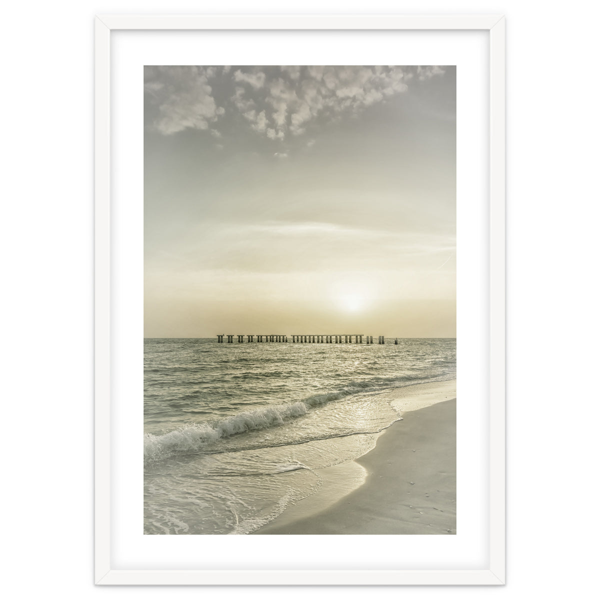 Gasparilla Island Sunset | Vintage