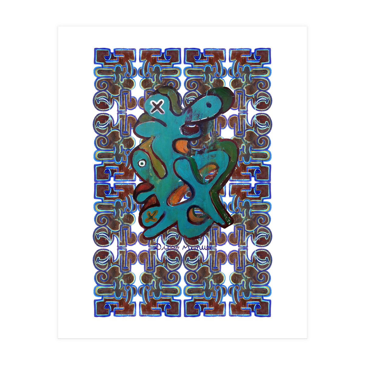 Garffiti 21 And 25 Tapiz C (Print Only)