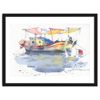 Pleasure boats paintings