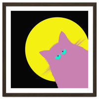 Full Moon Lilac Cat