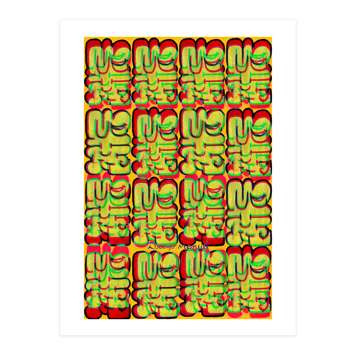 Graffitis 2021 Tapiz 116 (Print Only)