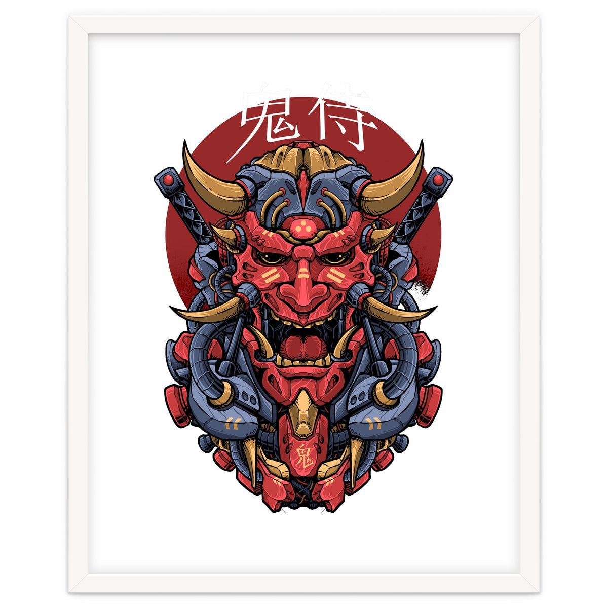 Japanese Oni Samurai