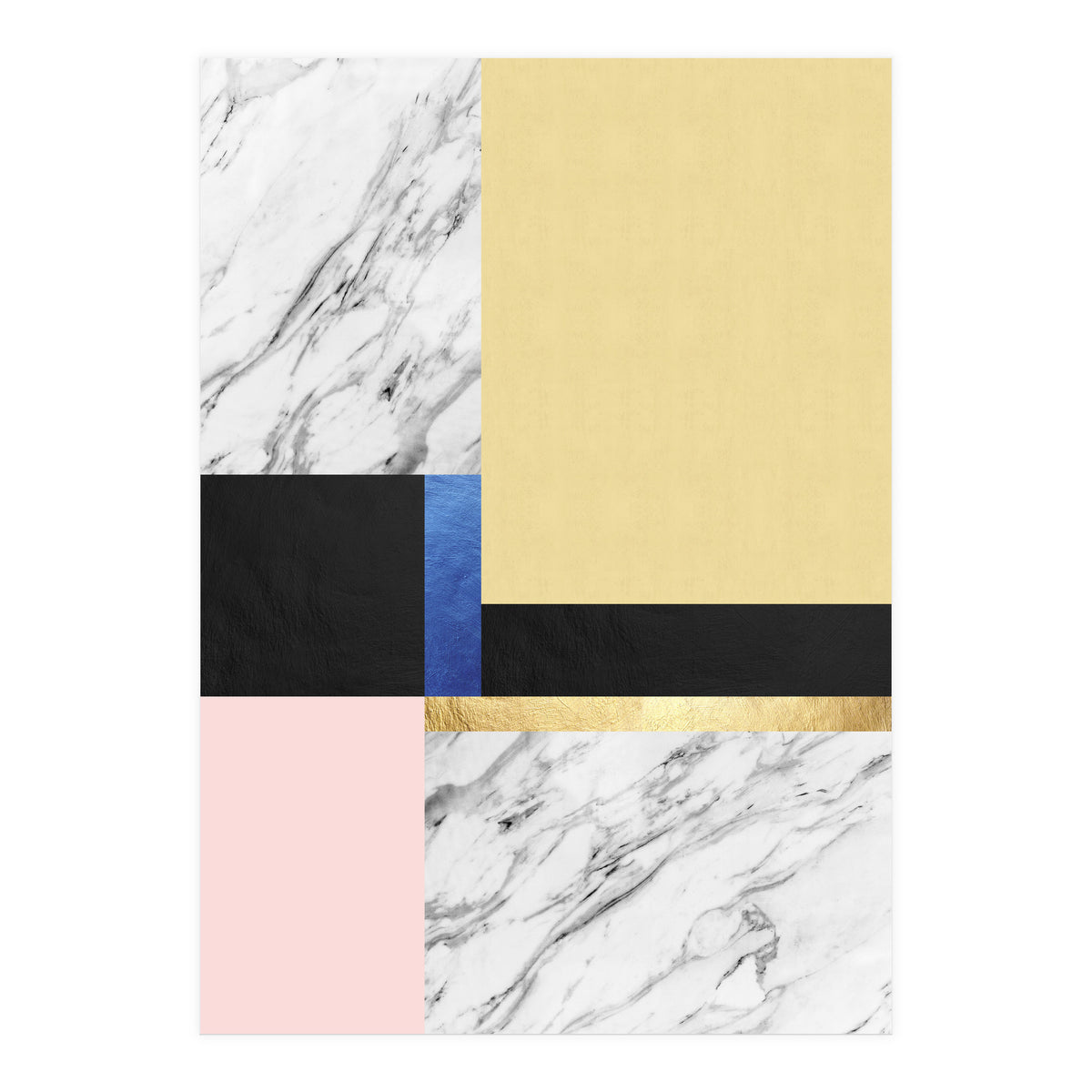 Geometric and golden VIII (Print Only)