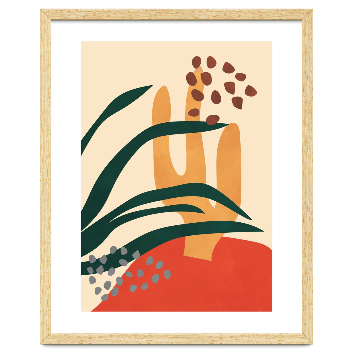 Abstract Scandi Botanical