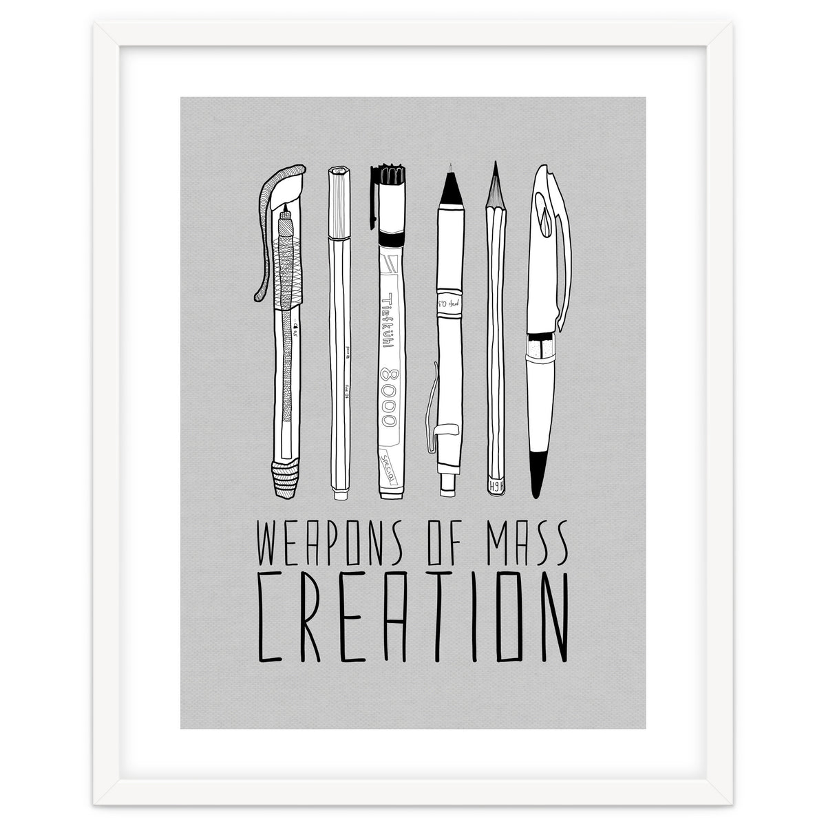 Weapons Of Mass Creation - Grey