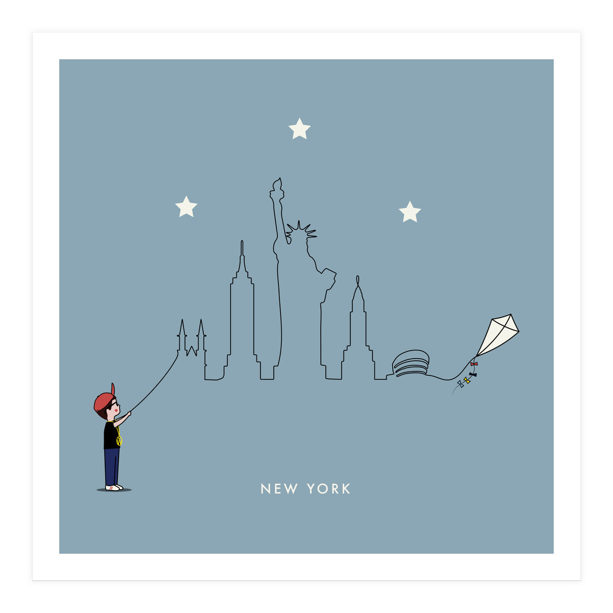 Kein Design New York Boy (Print Only)