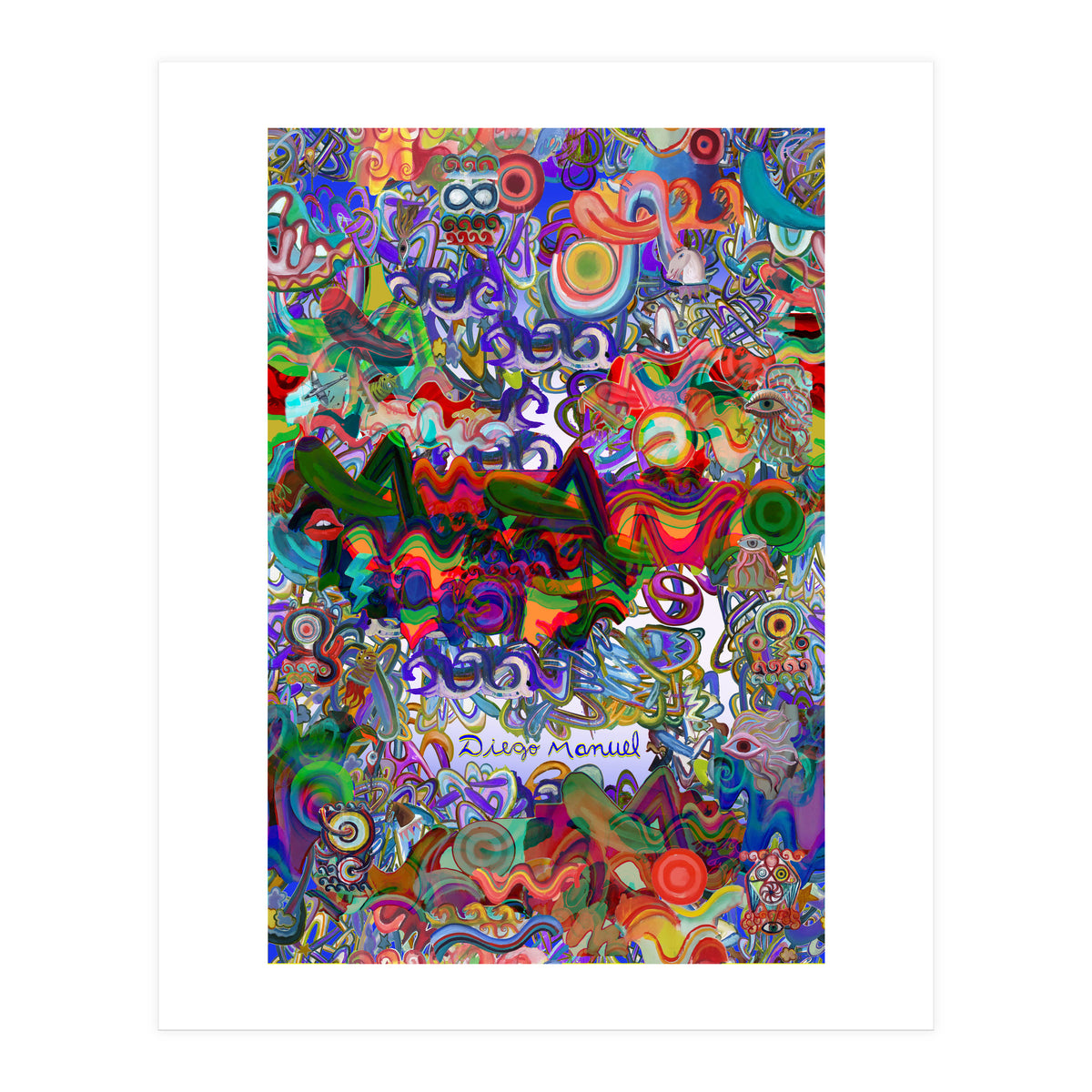 Graffitis 2021 Tapiz 15 (Print Only)