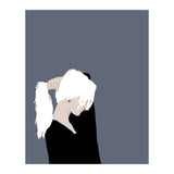White Hair Beauty (Print Only) thumbnail