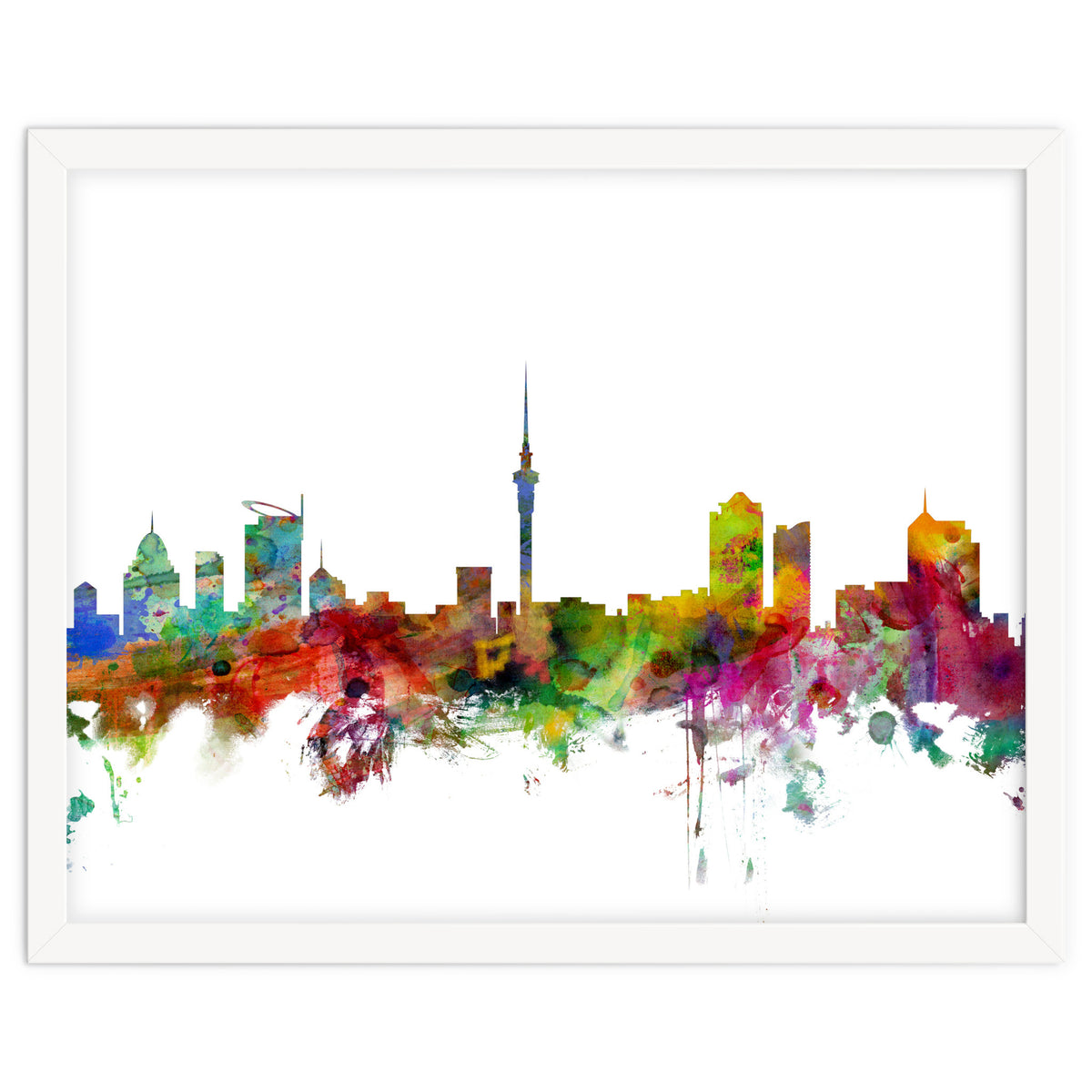 Auckland New Zealand Skyline